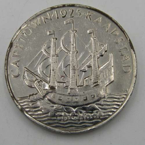 Lot of 4 different Prince of Wales 1925 medallions - Visit to SA