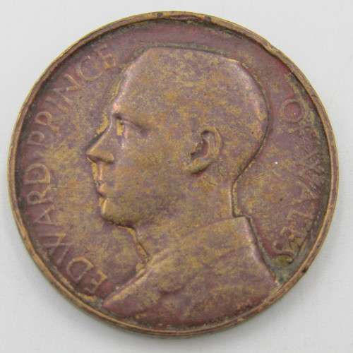 Lot of 4 different Prince of Wales 1925 medallions - Visit to SA