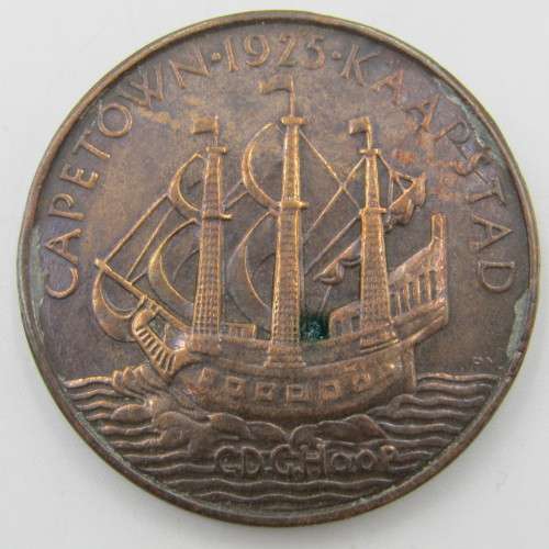 Lot of 4 different Prince of Wales 1925 medallions - Visit to SA