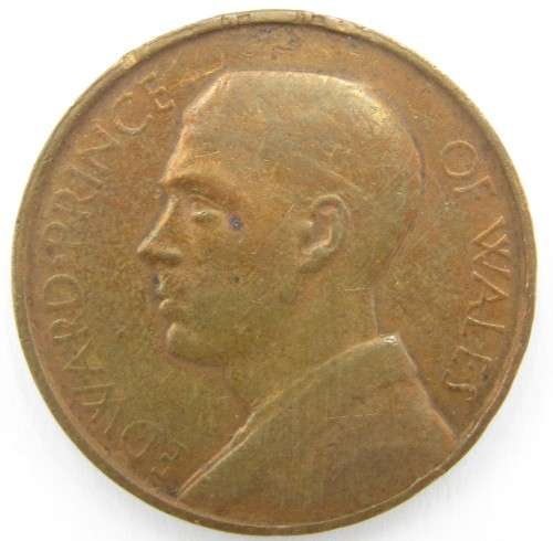 Molteno 1925 Commemoration of Prince of Wales visit medallion