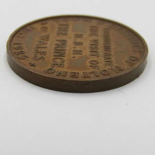 Molteno 1925 Commemoration of Prince of Wales visit medallion