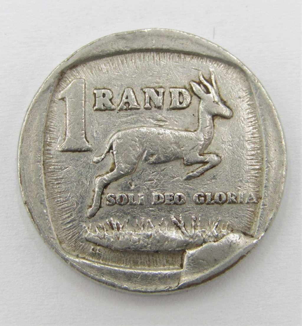 1995 R1 South Africa with die break error