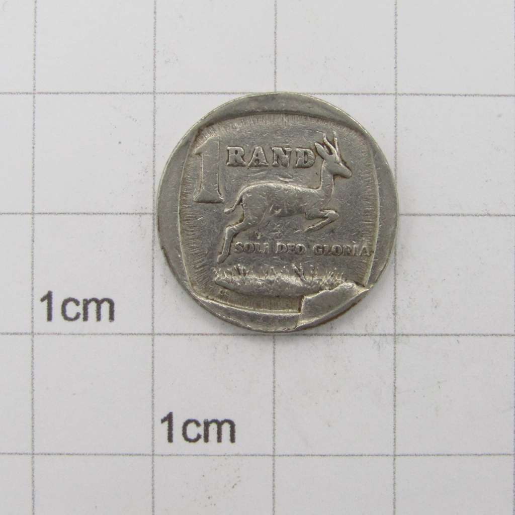 1995 R1 South Africa with die break error