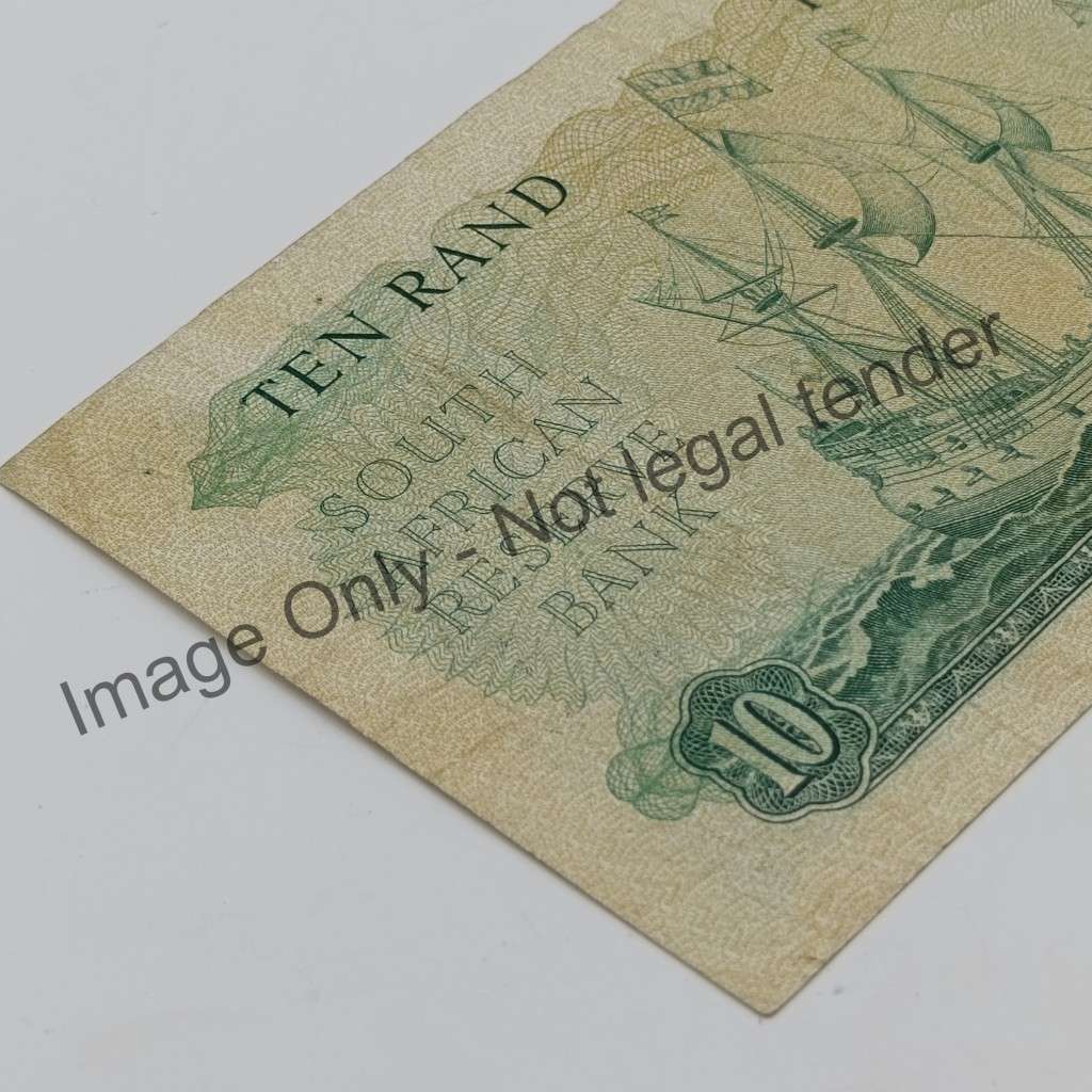 Rissik 1st issue 1962 Ten rand note Afrikaans over English