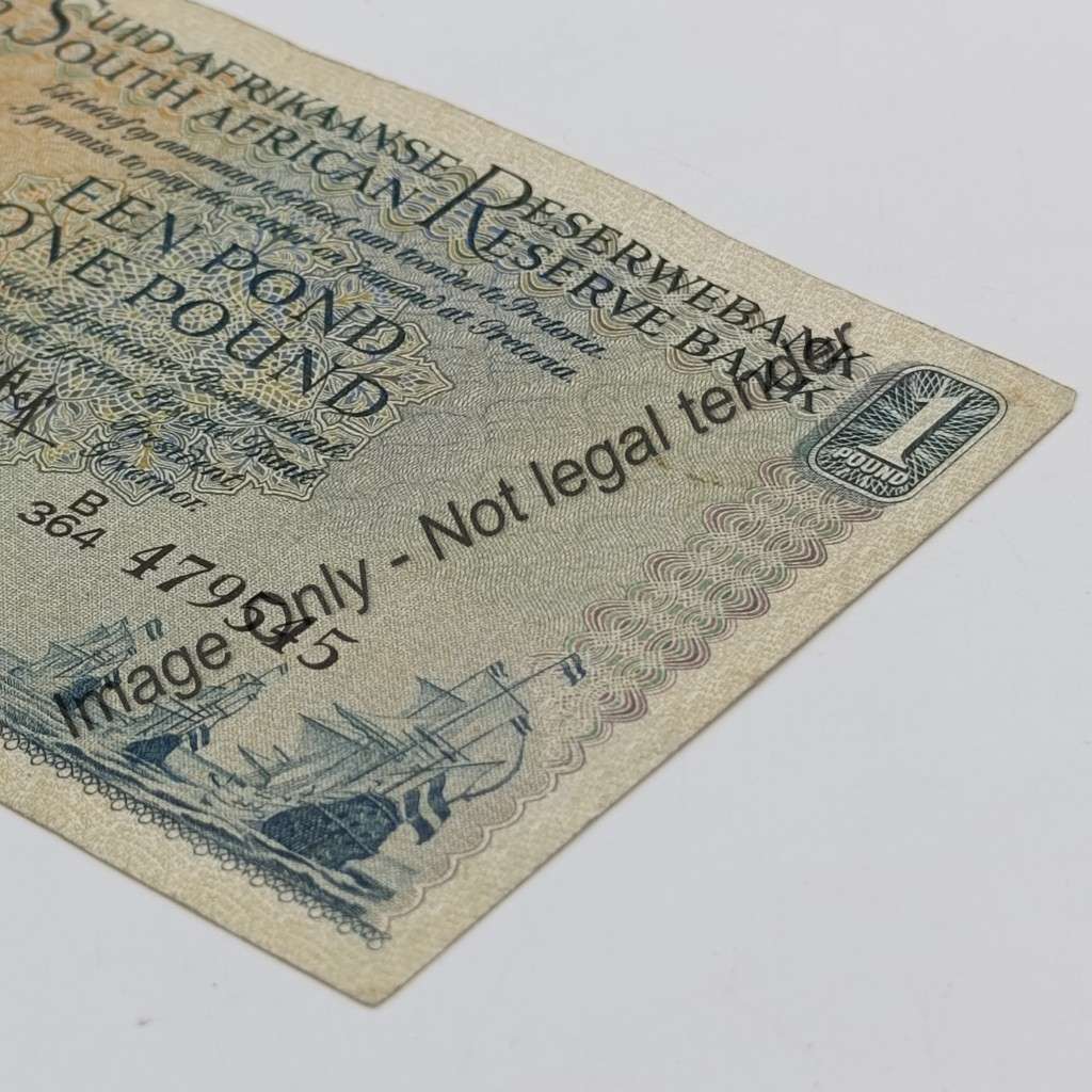 MH de Kock one pound 20-3-59 - A/E - B364 - EF