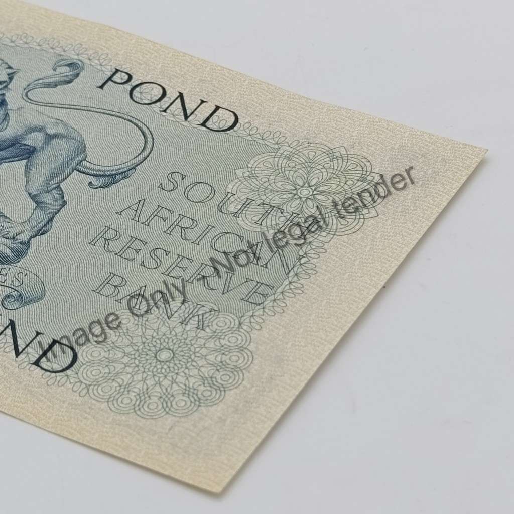 MH de Kock one pound 4-10-56 - E/A - B263 - UNC -very slight dent