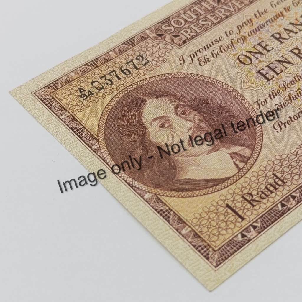 Rissik First Issue R1 banknote AU+ (3 folds/dents)