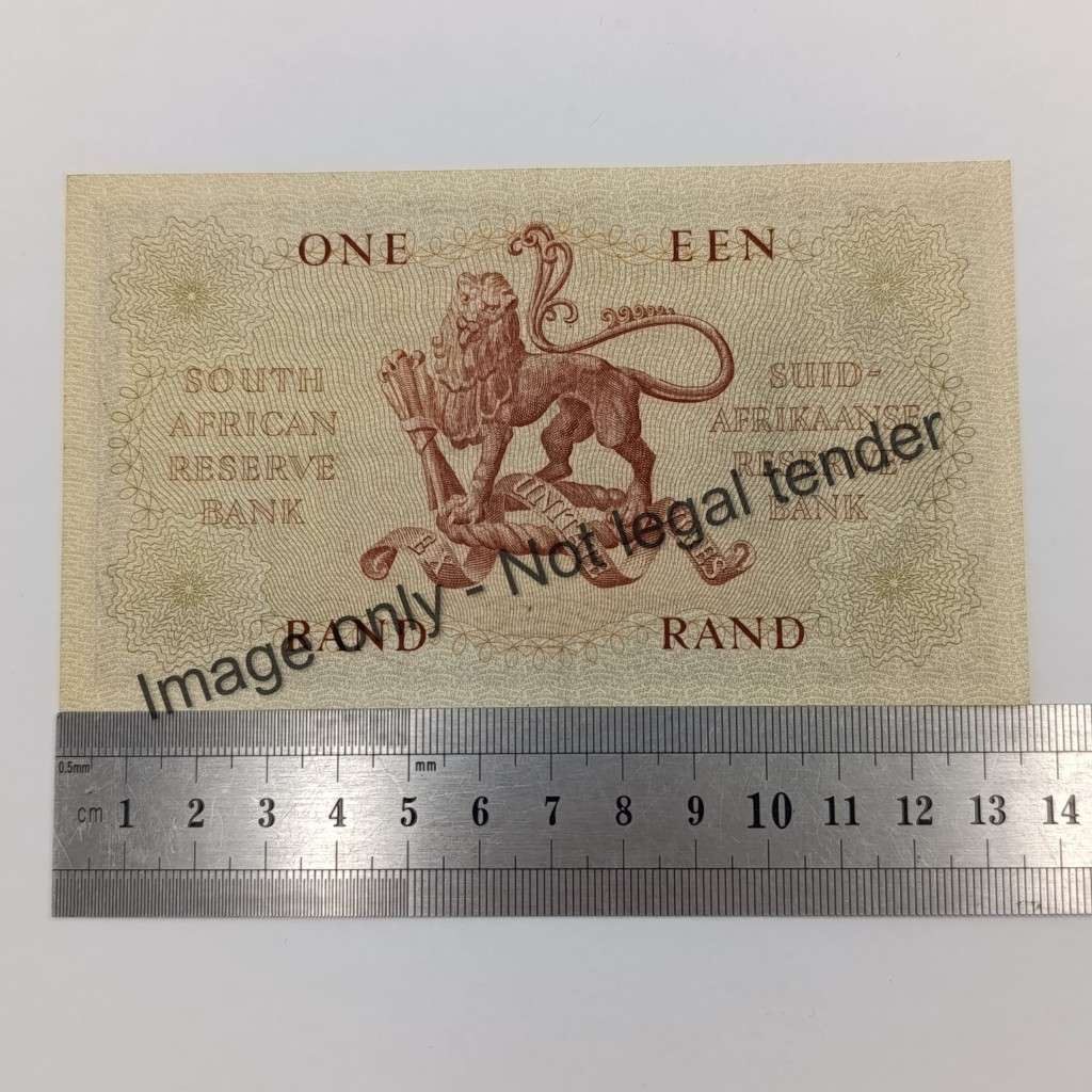 Rissik First Issue R1 banknote AU+ (3 folds/dents)