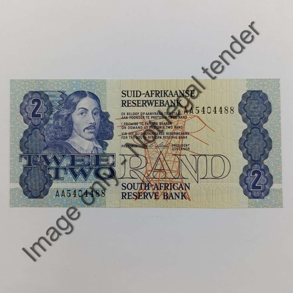 CL S Stals only issue R2 banknotes - Lot of 5 uncirculated notes with AA numbers