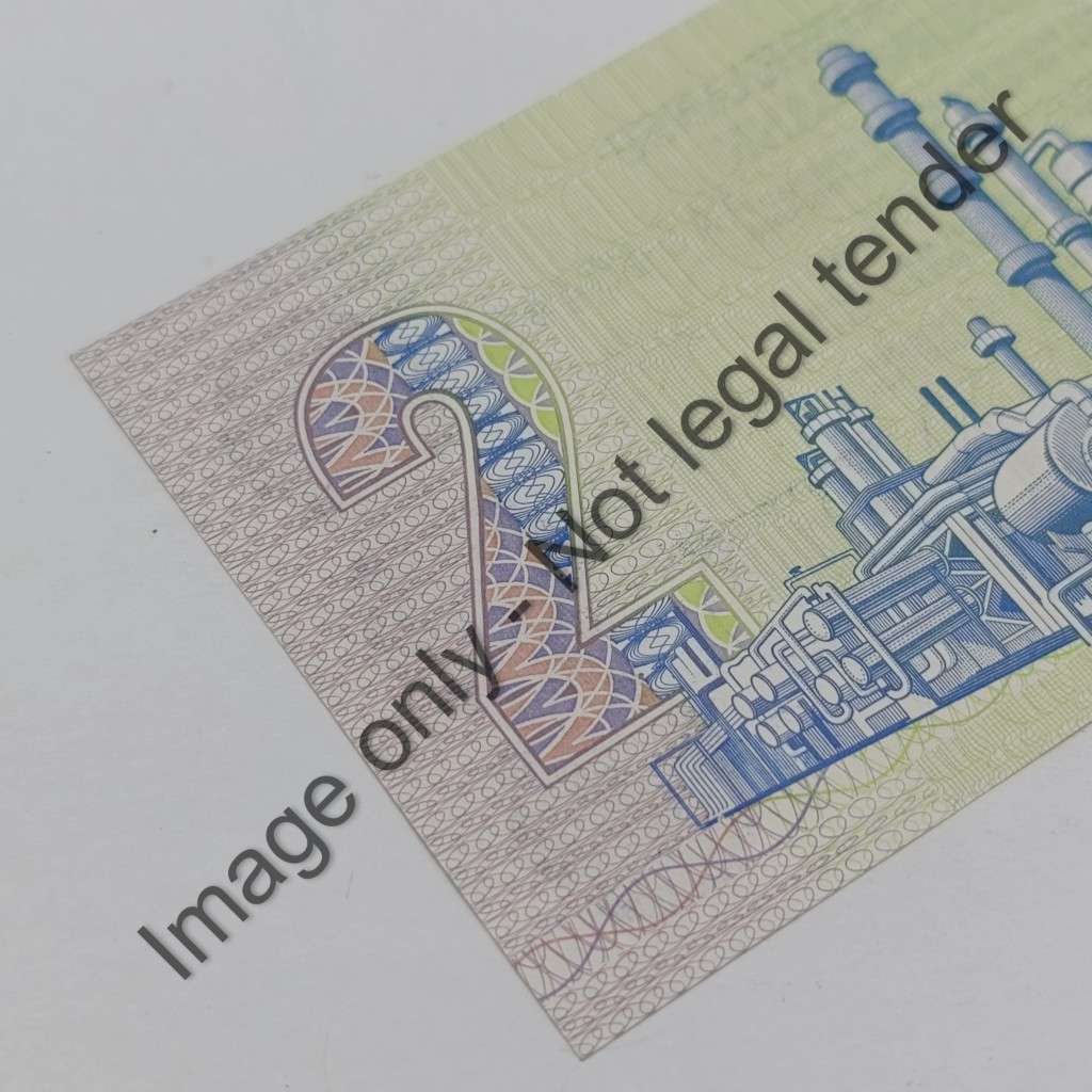 CL S Stals only issue R2 banknotes - Lot of 5 uncirculated notes with AA numbers