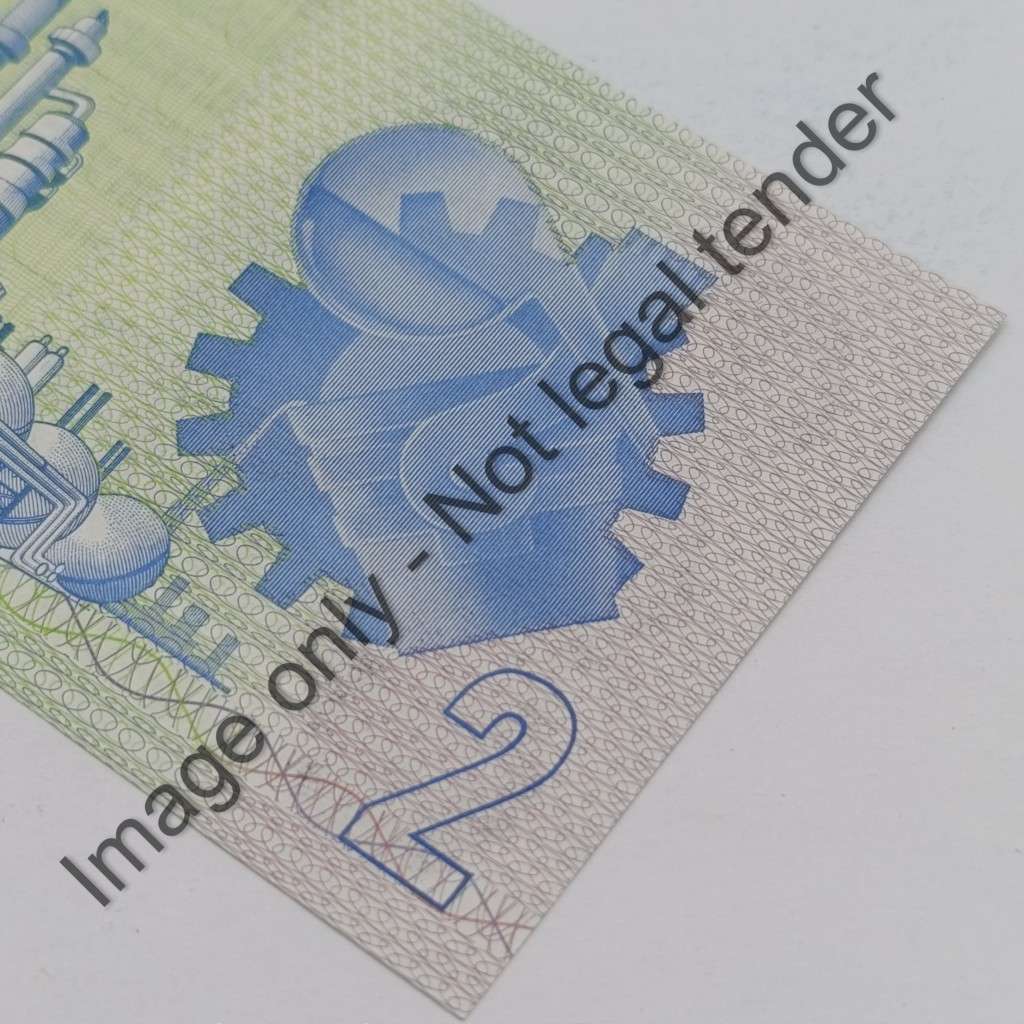 CL S Stals only issue R2 banknotes - Lot of 5 uncirculated notes with AA numbers