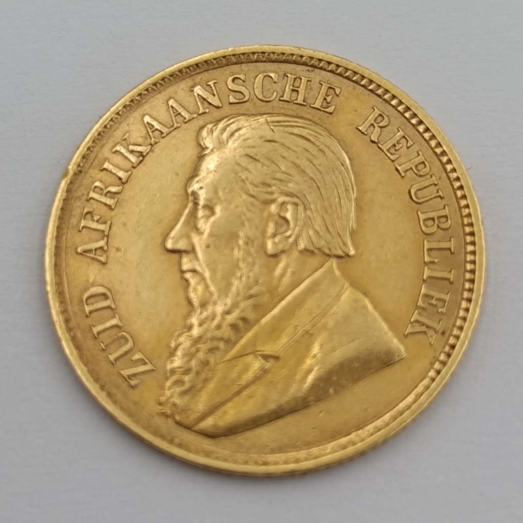 1896 ZAR Kruger Gold Half pond