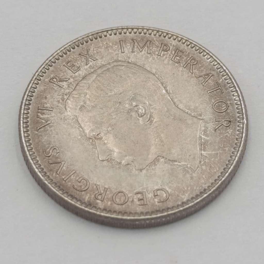 South Africa 1947 sixpence uncirculated