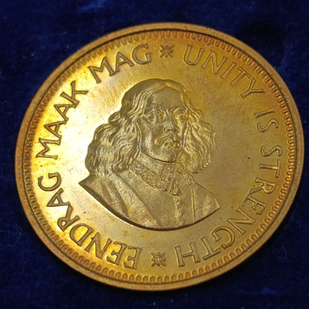 1963 South Africa Short proof set in long proof box