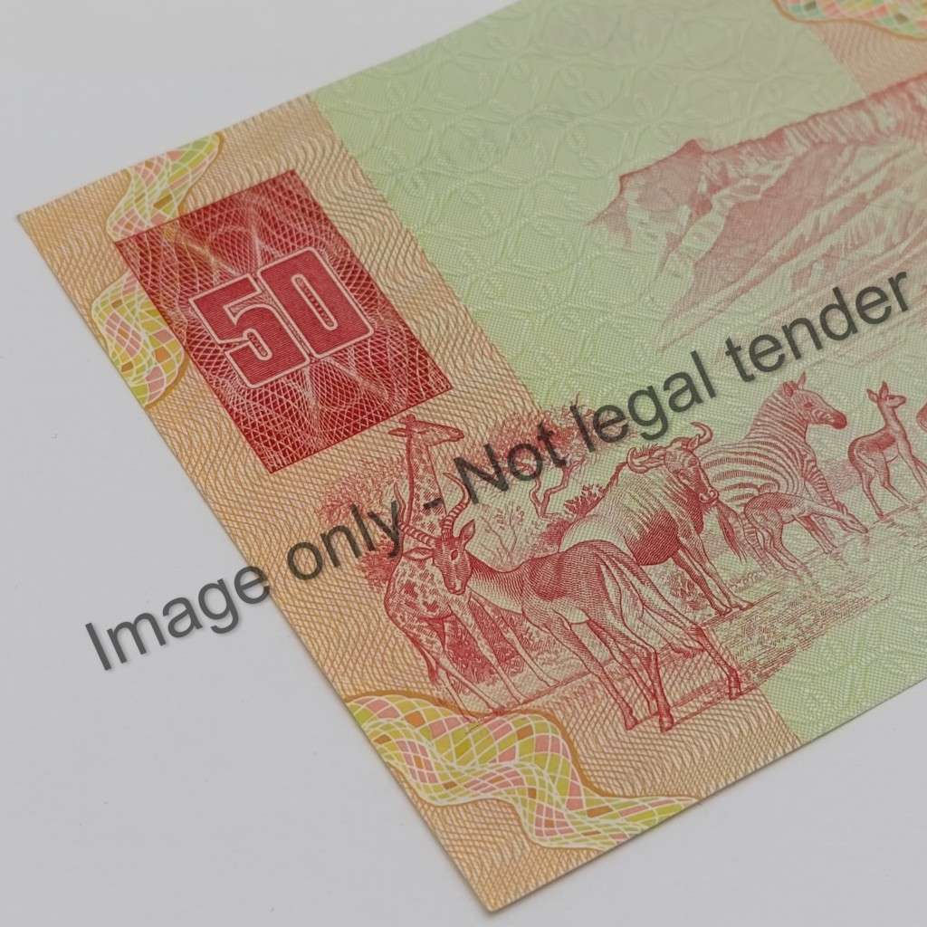 Gerhard de Kock R50 banknote - scarce BA series