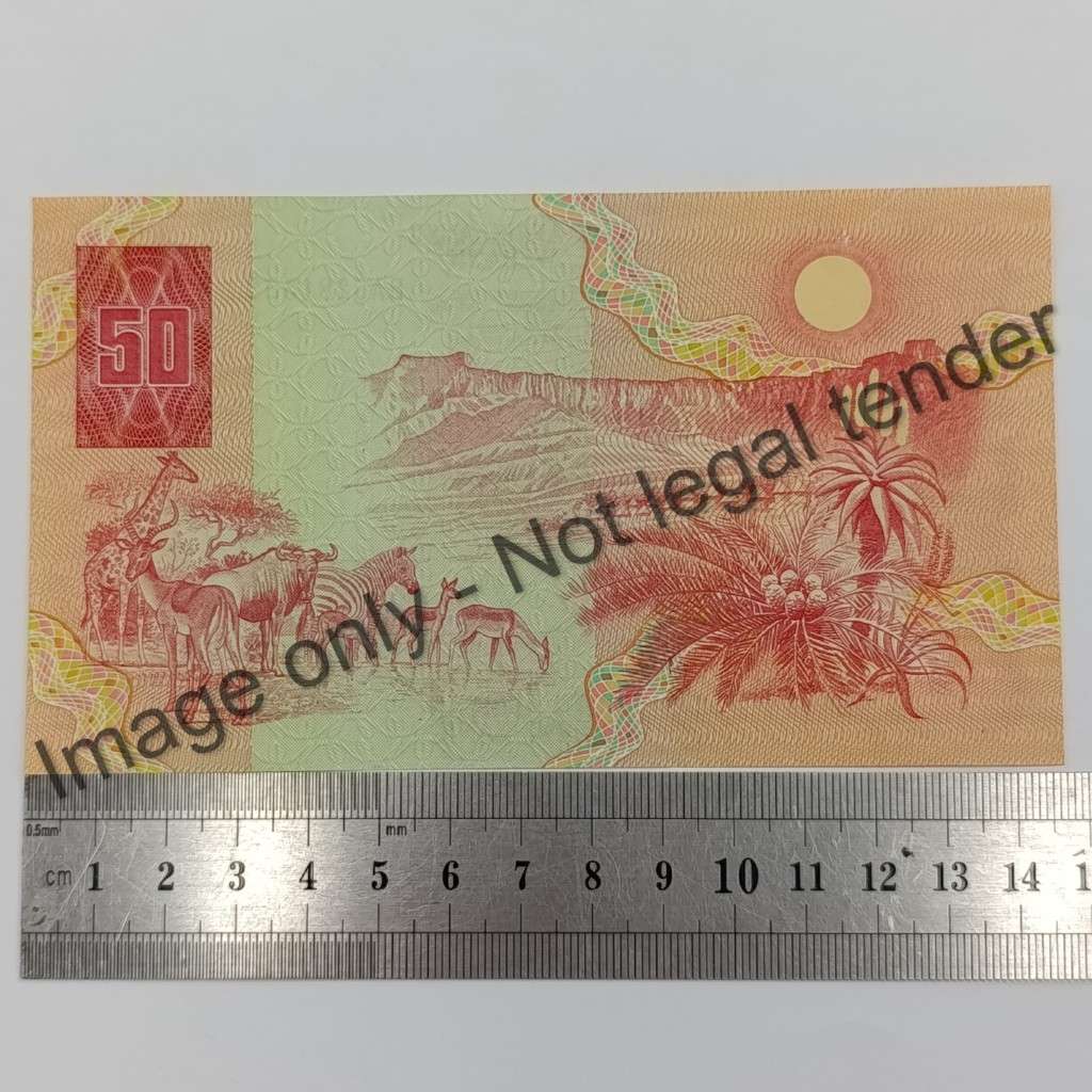 Gerhard de Kock R50 banknote - scarce BA series