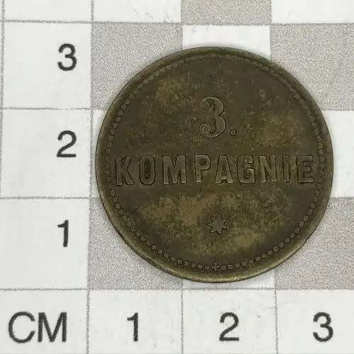 South West Africa Kompagnie 1 Mark token