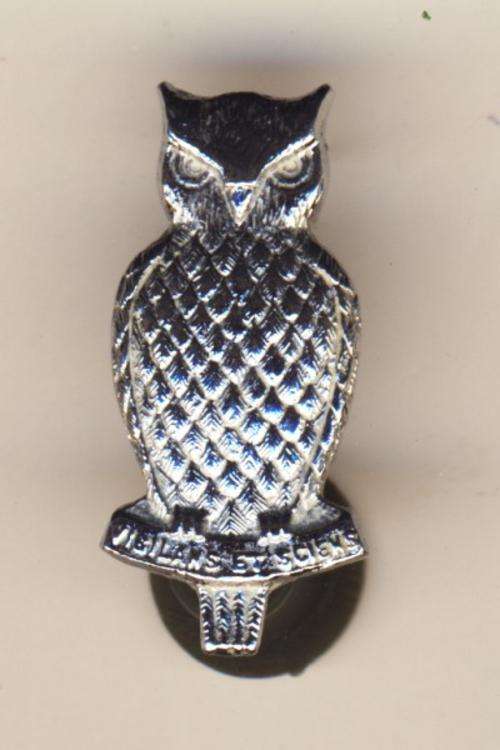 SA Military Intelligence collar badge, first issue