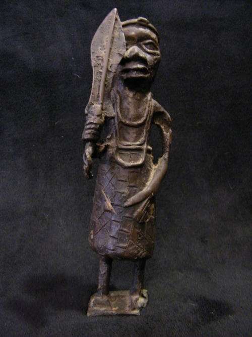 Lost wax method Bronze figure - could be Benin