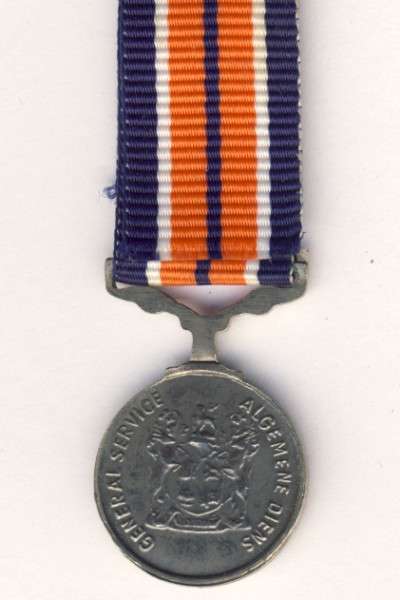 South Africa defense force general service medal