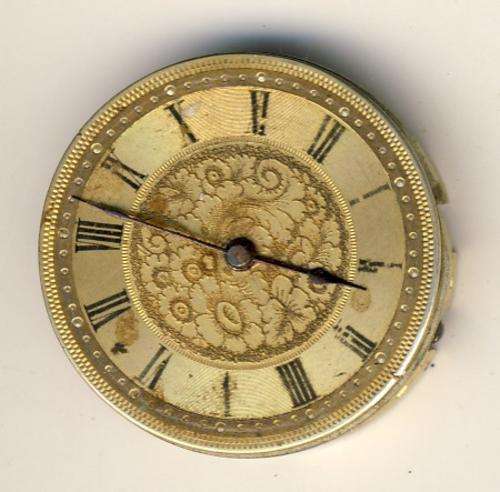 Watch movement taken from Gold pocket watch