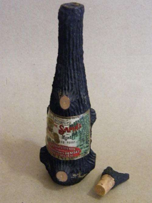 Sapins Monts fura 68% Proof liqueur - vintage as per photo - with top condition