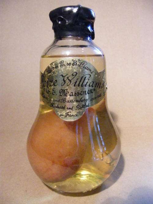 Bottle of vintage Pear liqueur made in France @@@ Crazy R1 Start