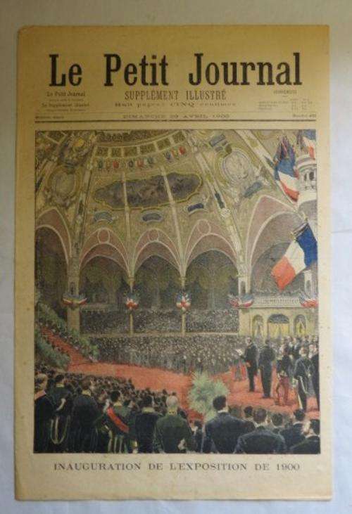 Le Petit Journal - 10 April 1900 - as per scan