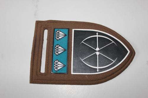 31 Battalion with northern cape command, command bar embossed tupperware flash