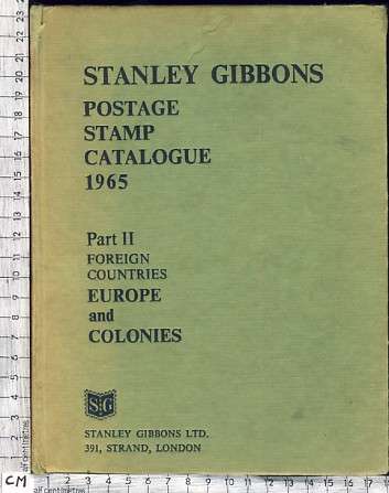 Stanley Gibbons - Postage Stamp Catalogue 1965 - @@@ Crazy R1 Start