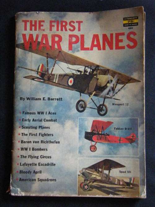 The First War Planes by William E. Barrett - CRAZY WEDNESDAY