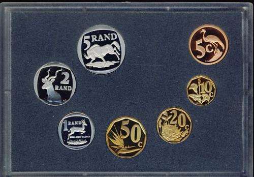 RSA - 2003 Short Proof set in box - as per scan