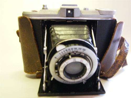Agfa Compur Rapid with Apotar 1:45 F lens in leather holder - @@@ Crazy R1 Start