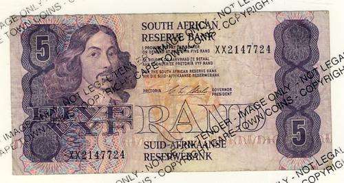 SA - Stals R5 Replacement note - XX - as per scan