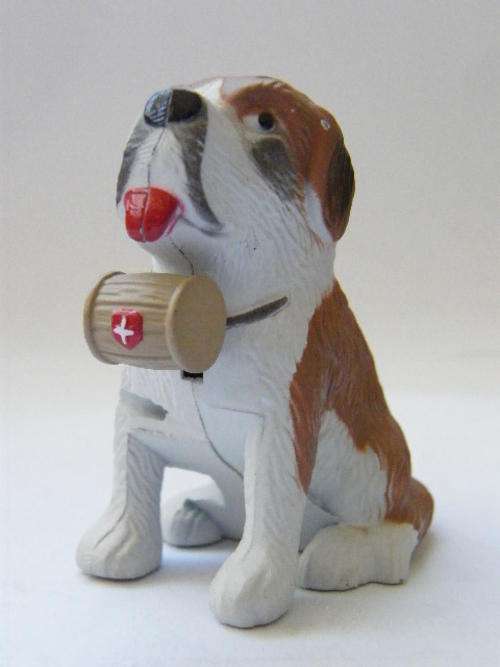 Coney Piezo - Lighter with St Bernard dog - 6 x 5 cm - @@@ Crazy R1 Start