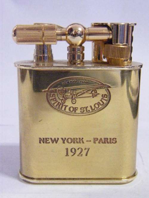 Spirit of St. Louis - Gas / Flint tablet lighter - 7.5 x 5.5cm - as per scan