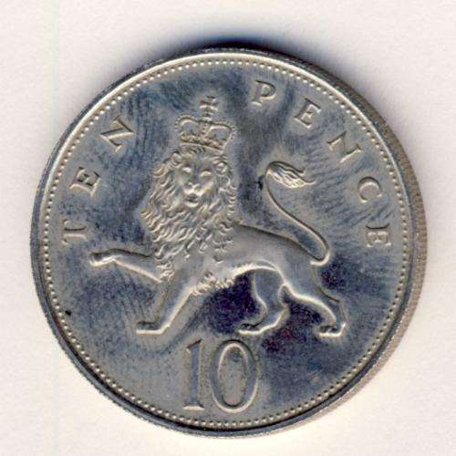 Great Britain 1983 Proof 10 Pence - @@@ Crazy R1 Start