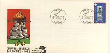 Commemorative Cover Anniversary Of Scouting