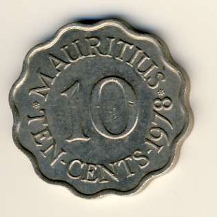 Mauritius  10c 1978 AU