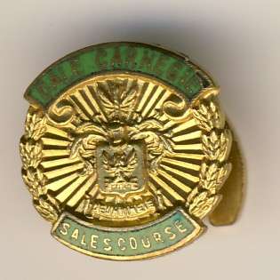 Button hole badge Dale Carnegie Sales Course @ CRAZY R1 start