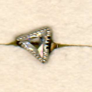Triangle diamond of 0,15 kt set in pendant as per scan Valued at R2460 lets start at R2000 discount
