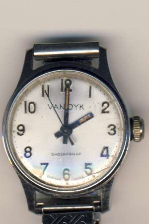 Van Dyk German wind up watch - working