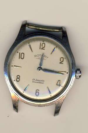 Rotary Incabloc waterproof watch - working