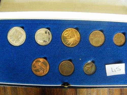 RSA 1990 Short proof set with SCARCE PW Botha R1
