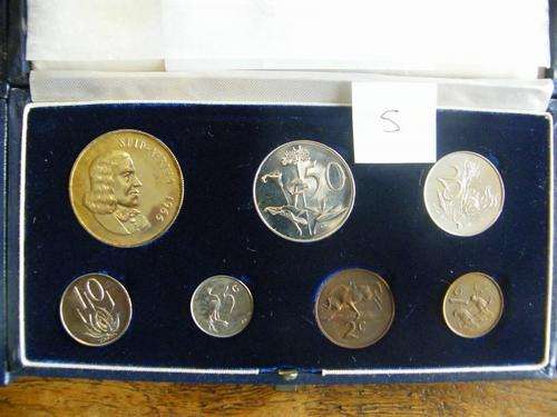 RSA 1966 Short proof set with book value of R450