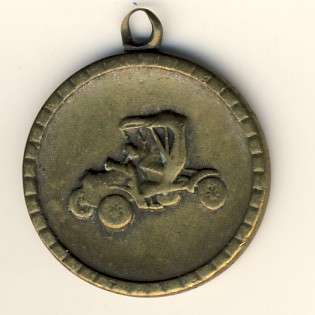 St Christopher Brass pendant @@@ Crazy R1 Start