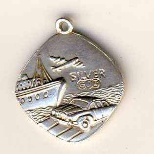 Silver St Christopher pendant