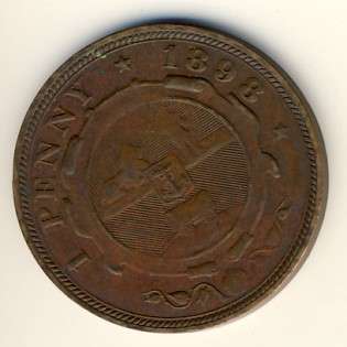 1898 Kruger Penny in excellent condition @@@ Crazy R1 Start