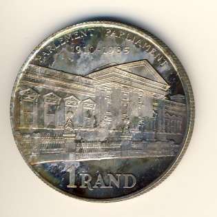 RSA 1985 toned parliament R1 - Proof