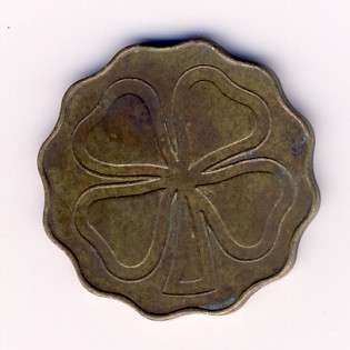 4 Leaf Clover Lucky Coin